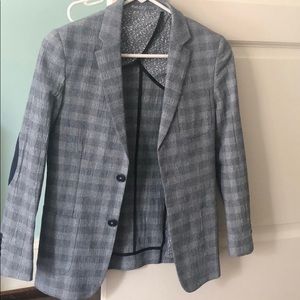 Brooklyn Brothers sz 12  navy & white blazer